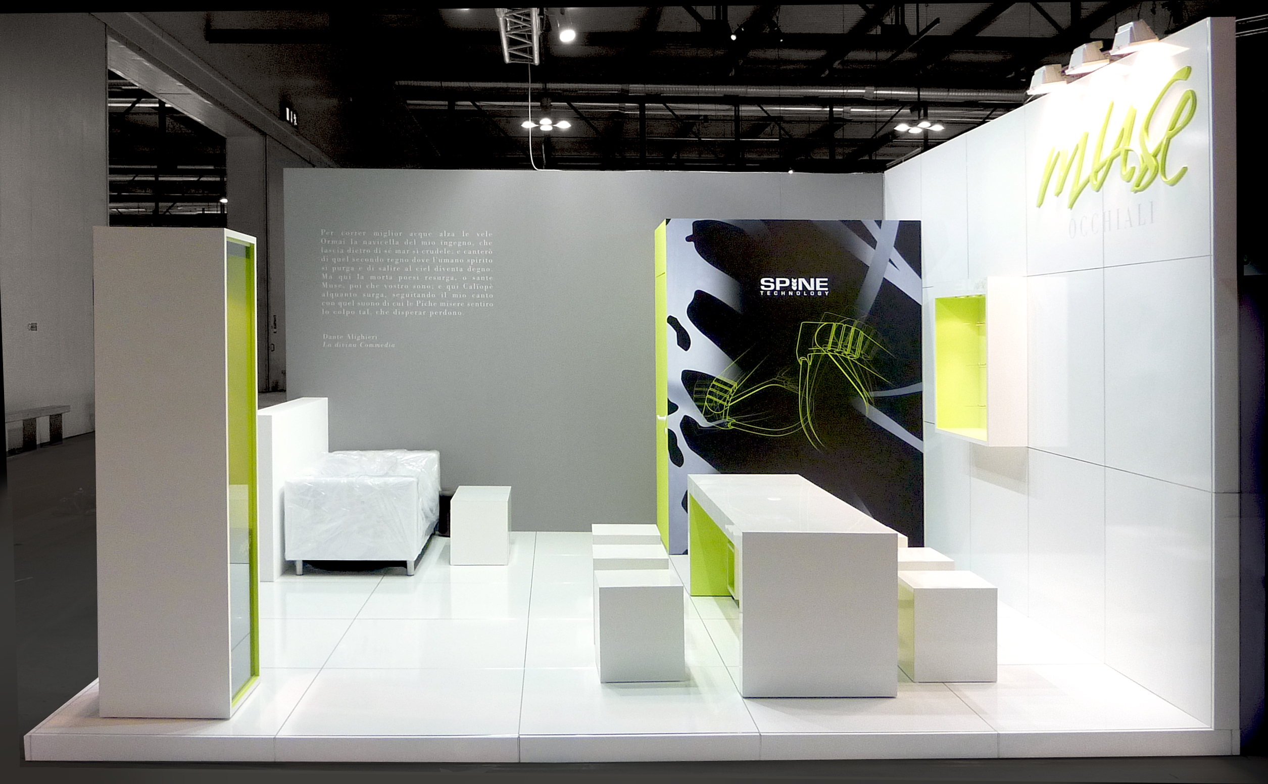 Muse Eyeware stand